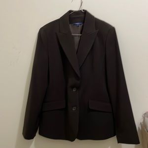 Reitmans dark brown blazer (sz 11)